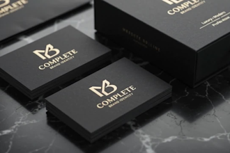 create a luxury brand identity and professional branding