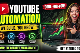 create professional faceless youtube automation videos