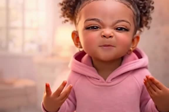 make a funny ai baby dancing video for tiktok and instagram