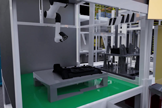 do 3d industrial technical video, factory manufacturing process mechanical video
