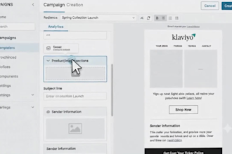 setup klaviyo email marketing, flows, automation, shopify ecommerce store