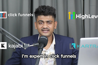 design clickfunnels, kajabi, gohighlevel, kartra be a sales funnel expert