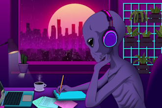 create animated twitch brb, starting soon, offline screens