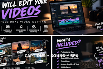 edit videos and streaming clips fast and cheap