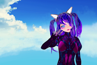 create vroid 3d character for vtubing