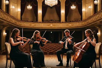 compose a high quality violin and viola string section for your track