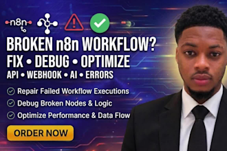 fix and debug your n8n workflow automation errors
