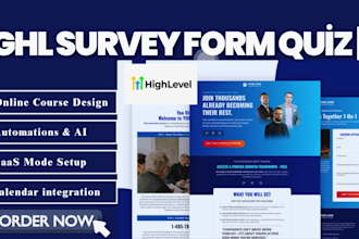fix ghl survey form quiz snapshot setup email automation tcr compliance twilio