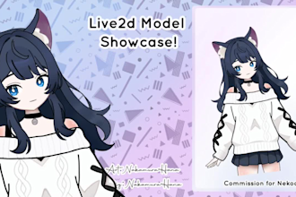 prepare you a vtuber starter package for beginners and for streaming