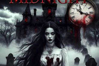 design a gothic horror book cover for amazon kdp and kobo
