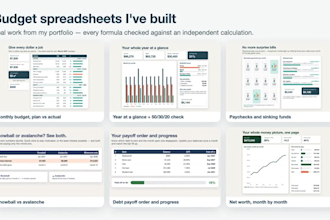 create a custom budget tracker spreadsheet in google sheets or excel