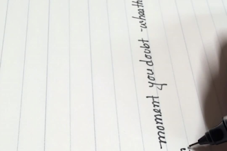 create aesthetic handwritten letters notes  and personalized messages