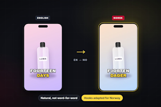translate and localize your video ads with native norwegian subtitles