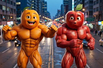 produce highquality talking fruit videos for insta, tiktok in a day