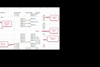 clean, format, entry excel data