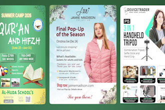 professional unique business event graphic design flyer