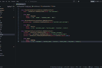 build a custom django rest API that enforces your business rules
