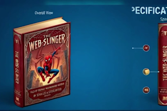 design a professional book cover and ebook cover for KDP