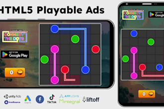 create high converting HTML5 playable ads for mobile games and apps