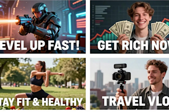 create catchy youtube thumbnails for your videos