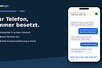 einen deutschen ki telefonassistenten für anrufe und termine einrichten