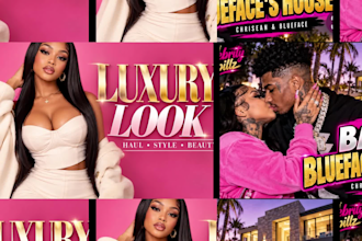 design eye catching youtube thumbnails for celebrity news and gossip