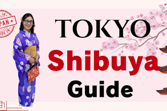 be your private local guide in tokyo shibuya