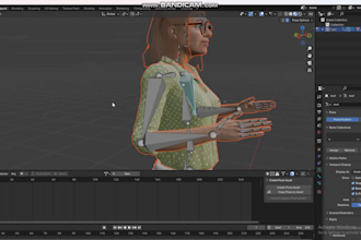 edit and rig ai,add blendshapes to avatar,warudo,animaze,metaverse avatar rig3d