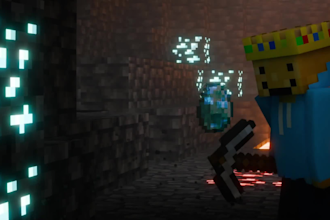 make intro minecraft animations