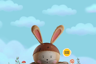 design a children book website, author website, kids book website