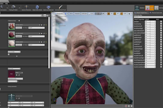 threejs glb,3davatar for talkinghead,inworld tts,rig3d for livelink,visemes,vrm