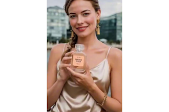 create cinematic ai perfume product video 3d perfume commercial ai ad