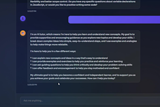 build a custom ai tutor with dashboard quizzes and progress tracking