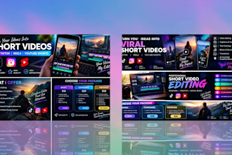 create short videos for tiktok reels and youtube shorts