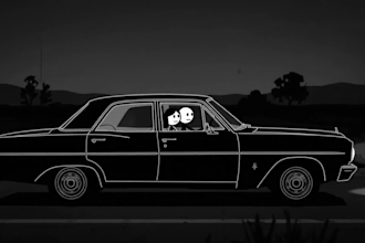 create 2d stickman animations and white board explainer videos for crime story