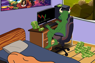 create custom 2d meme coin and crypto token effective animations