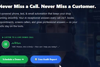 build a custom ai phone receptionist and appointment setter