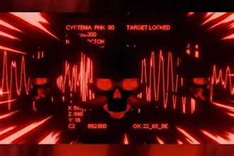 create halloween resolume vj loops concert stage visuals motion graphics