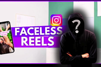 be your faceless instagram reels editor and short