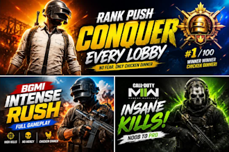 design gaming youtube thumbnails