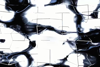 create cinematic 3d water simulation, 3d fluid, liquid and particle vfx, vj loop