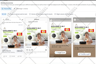 run facebook ads campaign, marketing and instagram promotion
