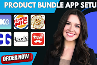 setup product bundle kaching pumper bundler bogos rapi appstle moon easify max