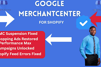 google merchant center suspension and product disapproval for shopify ecommerce