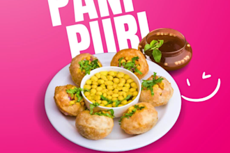 design professional food posts and social media post