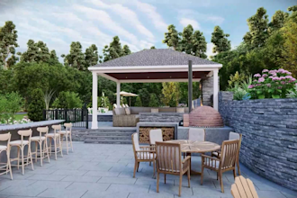 design backyard front yard garden pool patio deck terrace landscape design