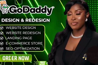godaddy website design godaddy website redesign develop godaddy website design
