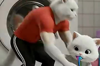 create viral ai cat videos and ai bunny videos for tiktok, reels and youtube