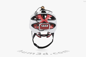 design 3d cycling helmet bike helmet stl and cad for printing