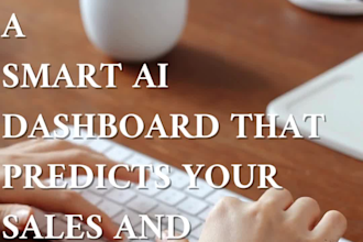 build ai sales prediction and analytics dashboards